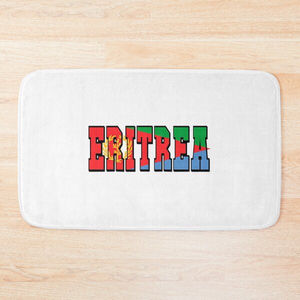 Artikelvorschau, Typografie der eritreischen Landesflagge entworfen und verkauft von thationchris.