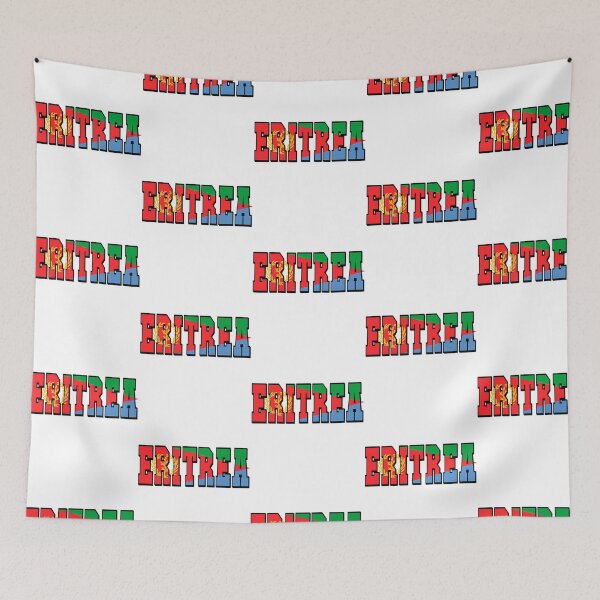 Item preview, Eritrea Country Flag Typography designed and sold by thationchris.