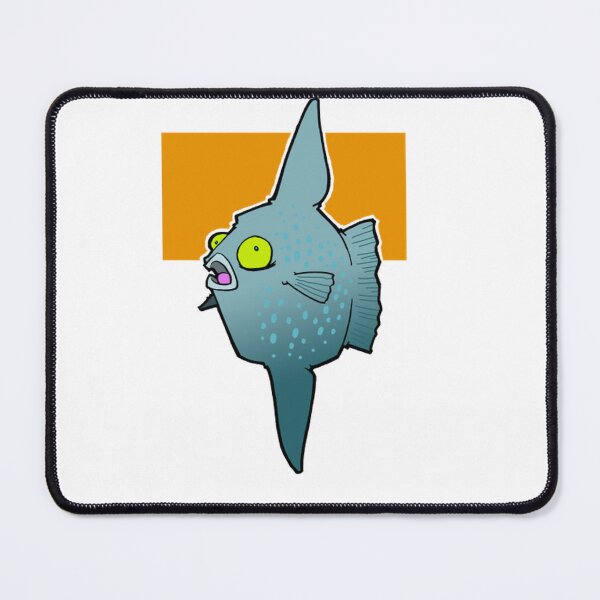 Item preview, Quirky Cartoon Sunfish Funny Ocean Life Illustration designed and sold by Richcameroart.