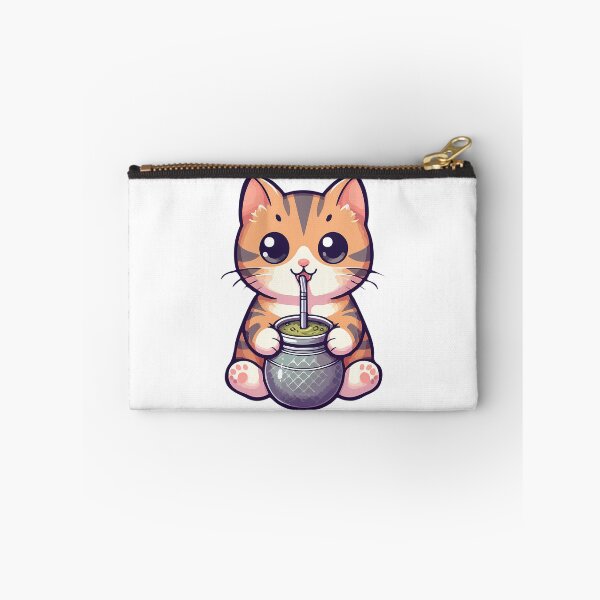 Item preview, Cute Cat Drink Yerba Mate designed and sold by nrfbbagenes.