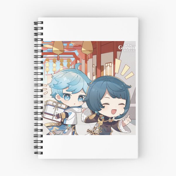 Item preview, Chongyun and Xingqiu designed and sold by Lauwuuh.