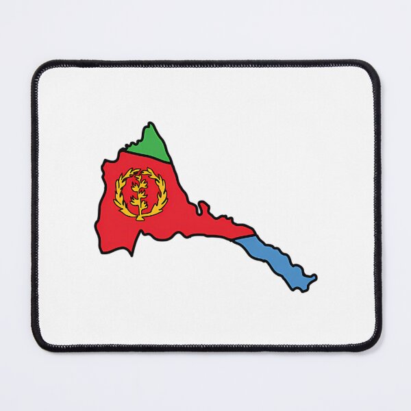 Item preview, Eritrea Country Shape Flag designed and sold by thationchris.