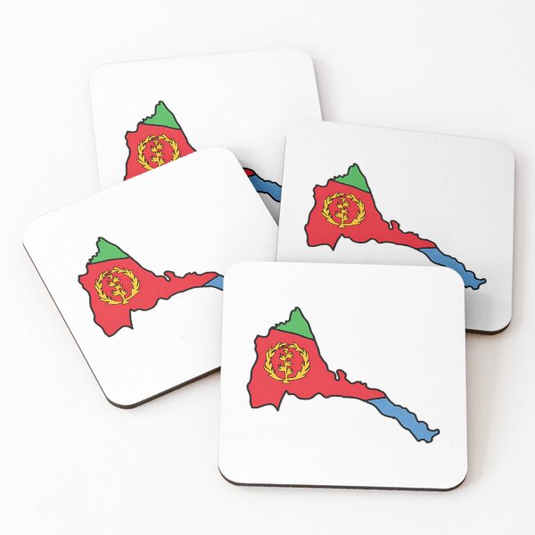 Item preview, Eritrea Country Shape Flag designed and sold by thationchris.