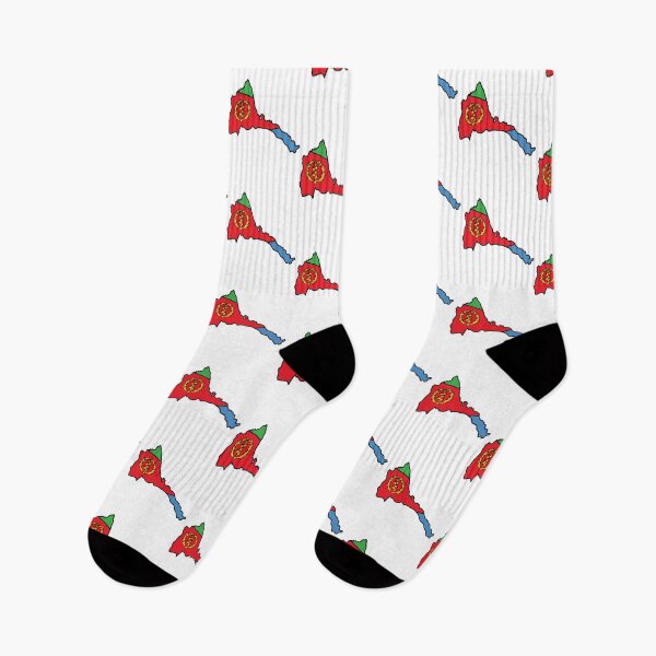 Item preview, Eritrea Country Shape Flag designed and sold by thationchris.