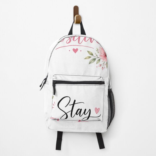 Item preview, Stay Positive Cute Floral Motivational Quote | Aesthetic Typography Design designed and sold by Sanika arts .