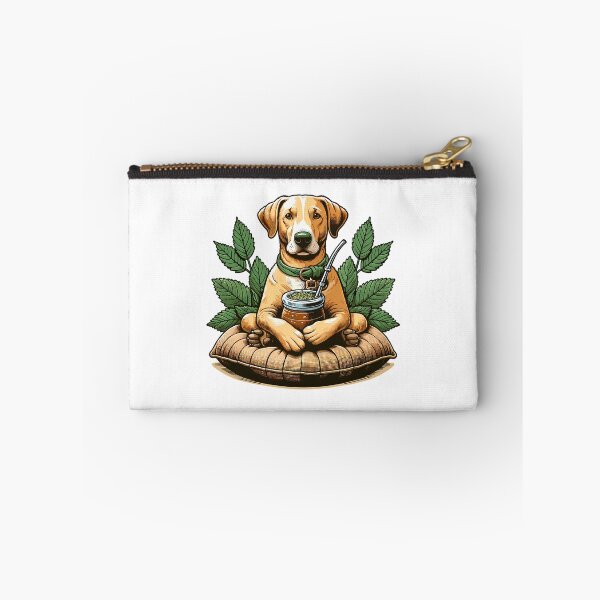Item preview, Dog Drinking Yerba Mate Chill Lifestyle Design designed and sold by nrfbbagenes.
