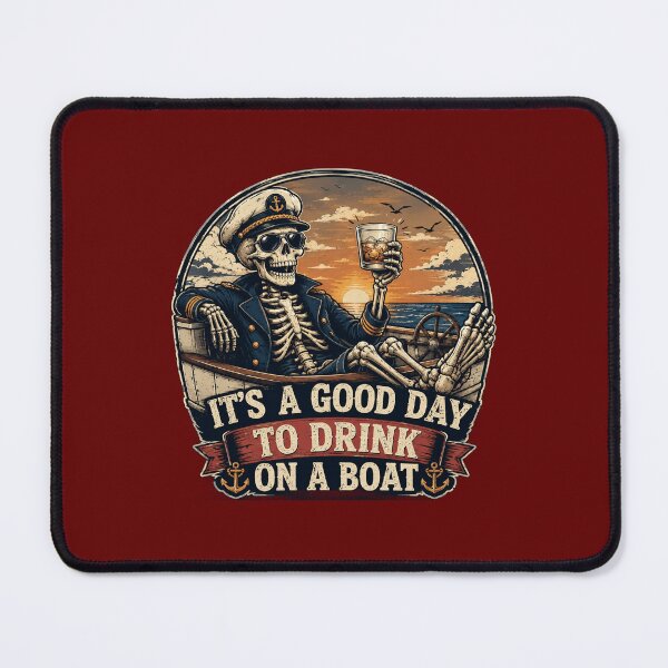 Item preview, It's A Good Day To Drink On A Boat Funny Boating Gift Summer Lake Day designed and sold by SHREE ART STUDIO.
