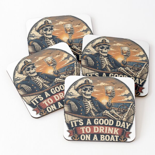 Item preview, It's A Good Day To Drink On A Boat Funny Boating Gift Summer Lake Day designed and sold by SHREE ART STUDIO.