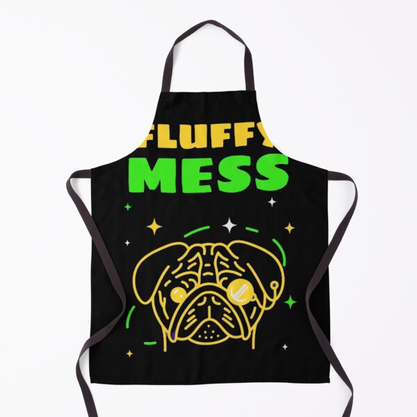 Aperçu de l'œuvre Monocle pour carlin Fluffy Mess créée et vendue par GenZFashion000.