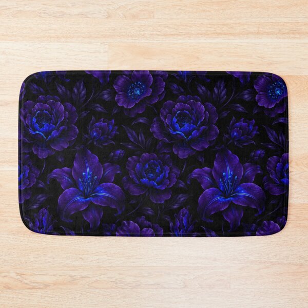 Item preview, Midnight Blue Floral Bloom designed and sold by Owcomm.