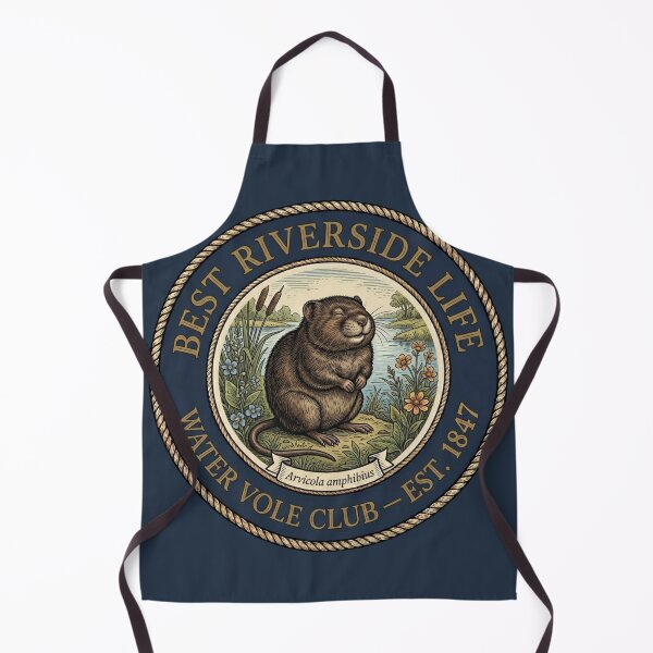 Artikelvorschau, Bestes Abzeichen des Riverside Life Water Vole Clubs für Humor entworfen und verkauft von CalmCapy Co.