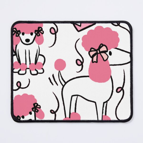 Item preview, Cute Pink Poodle Princess Pattern designed and sold by GenZFashion000.