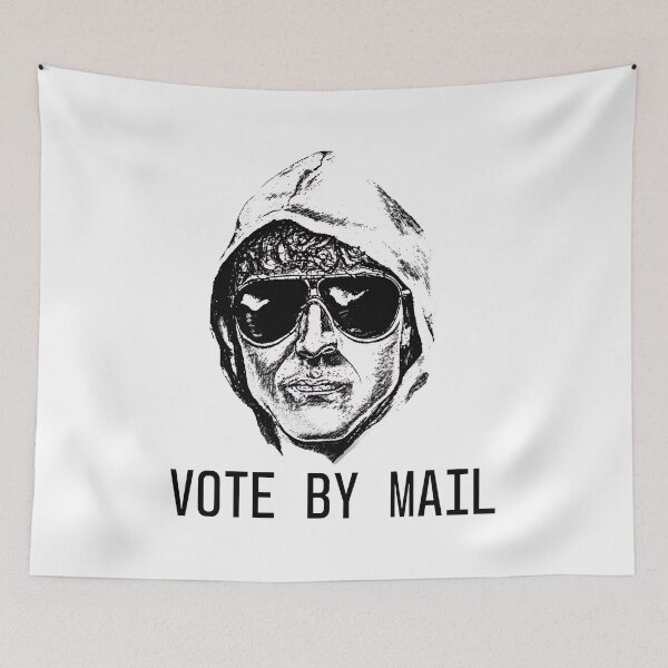 Item preview, Vote by Mail Ted-Kaczynski designed and sold by MeanpersonaArt.