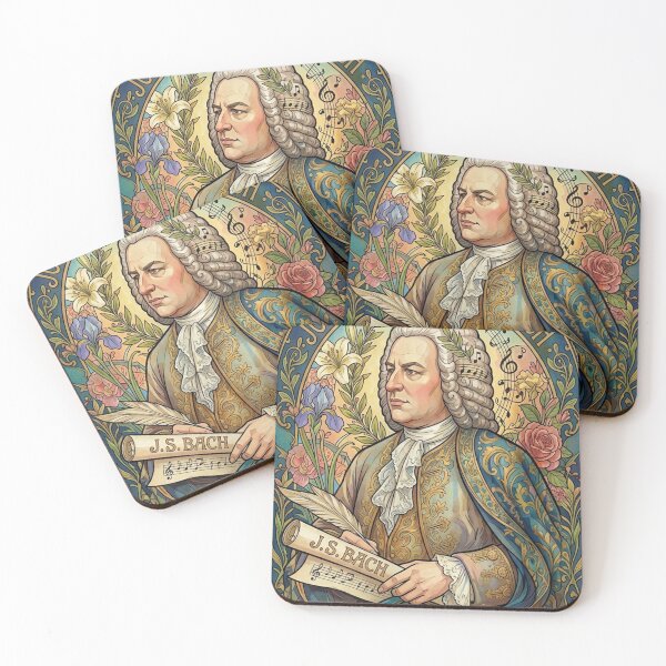 Aperçu de l'œuvre Bach Johann créée et vendue par Plumcharmeurs.