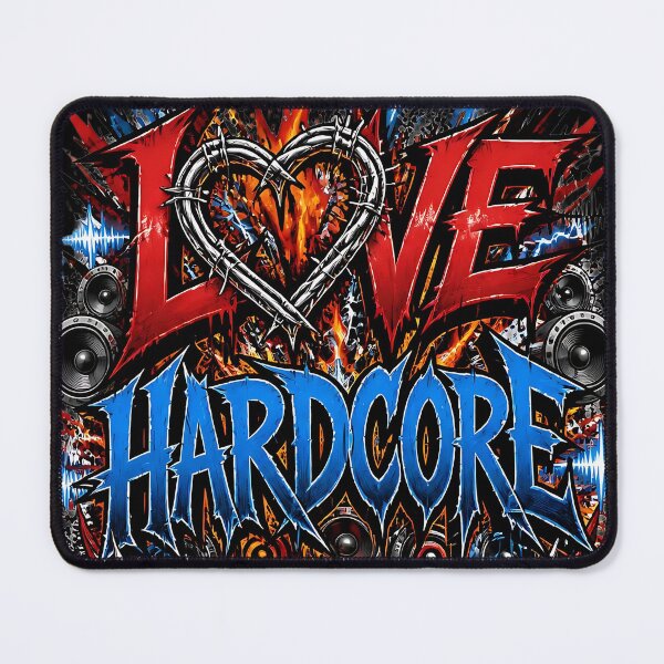 Item preview, Love Hardcore EDM Rave Heart designed and sold by  ZenRave Designs.