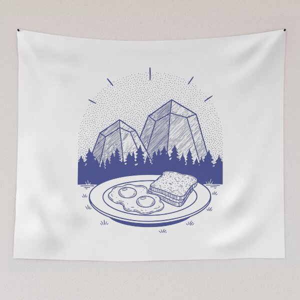 Item preview, Breakfast Funny Brunch Coffee Pancake Food Second designed and sold by LuminOrb.