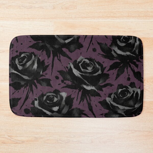 Item preview, Dark Purple Gothic Rose Pattern designed and sold by Owcomm.