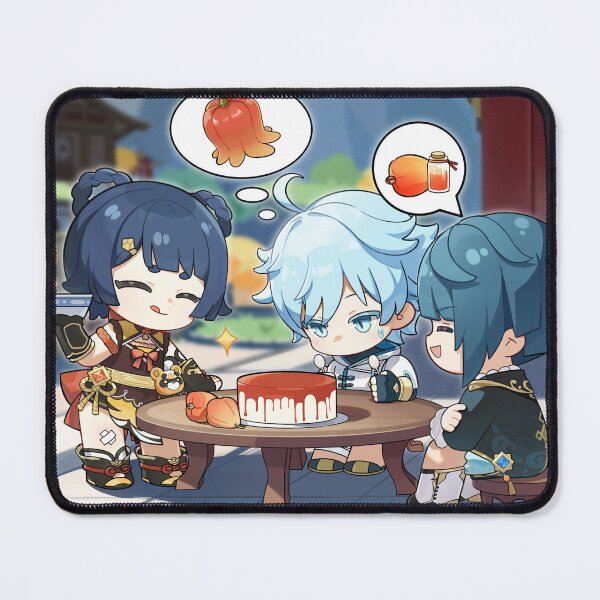 Item preview, Xiangling, Chongyun and Xingqiu designed and sold by Lauwuuh.