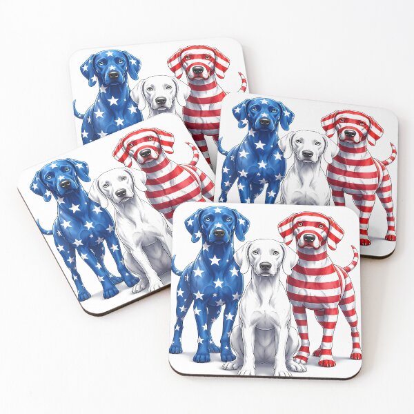 Item preview, Patriotic Dog designed and sold by LeneWUArt.