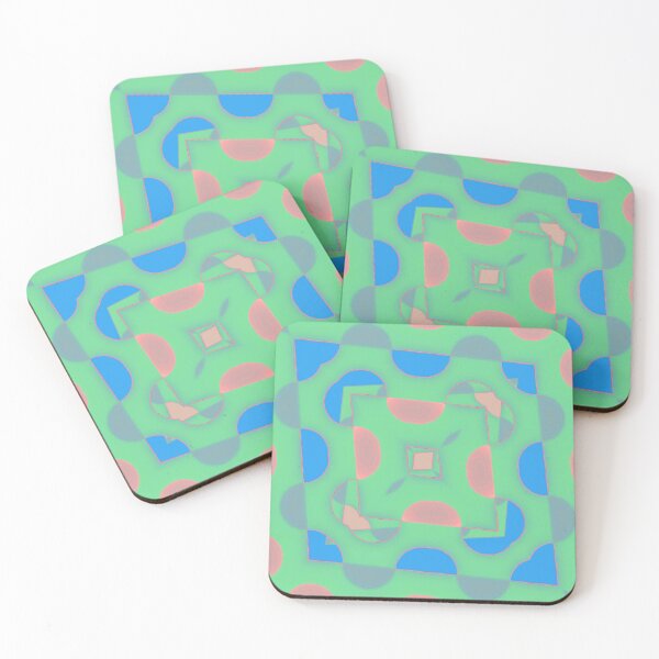 Item preview, Pastel Geometric Abstract Pattern - Modern Seamless Retro Design designed and sold by DreamsArtwear.