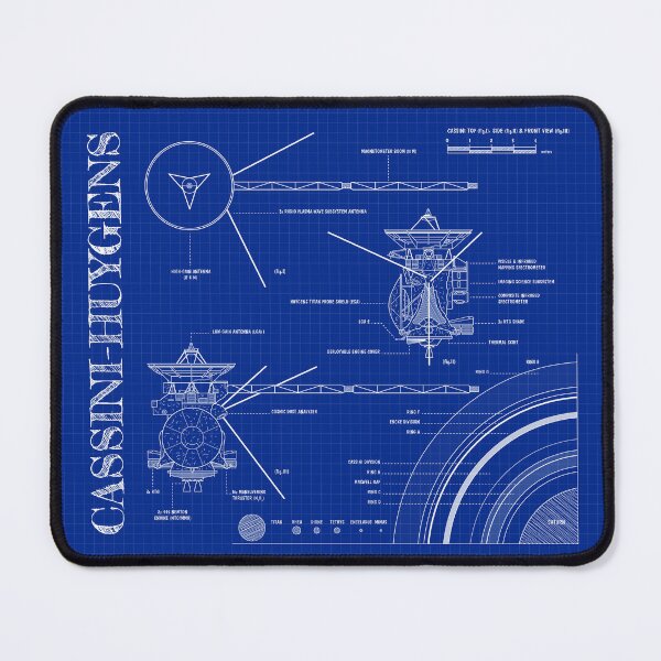 Item preview, Cassini-Huygens. Outer Planet Exploration Probes (Blueprint) designed and sold by BGALAXY.