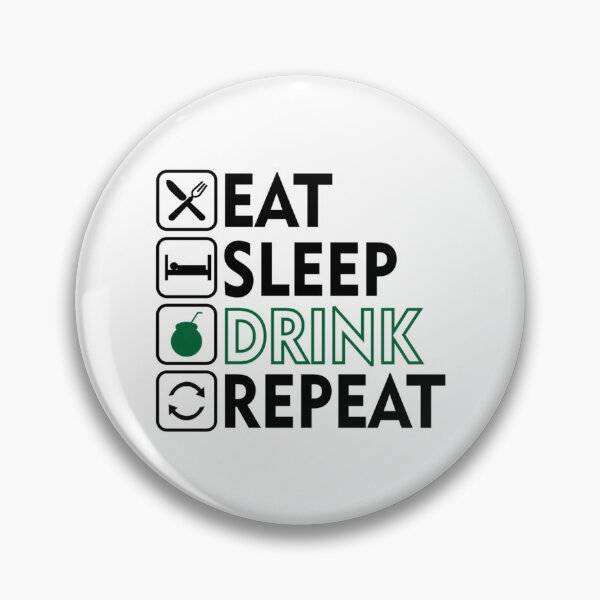 Item preview, Eat Sleep Drink Yerba Repeat designed and sold by nrfbbagenes.