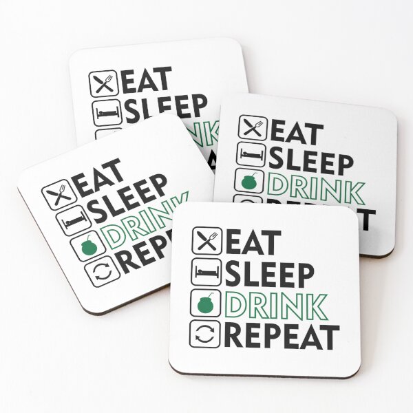 Item preview, Eat Sleep Drink Yerba Repeat designed and sold by nrfbbagenes.