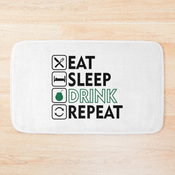 Item preview, Eat Sleep Drink Yerba Repeat designed and sold by nrfbbagenes.