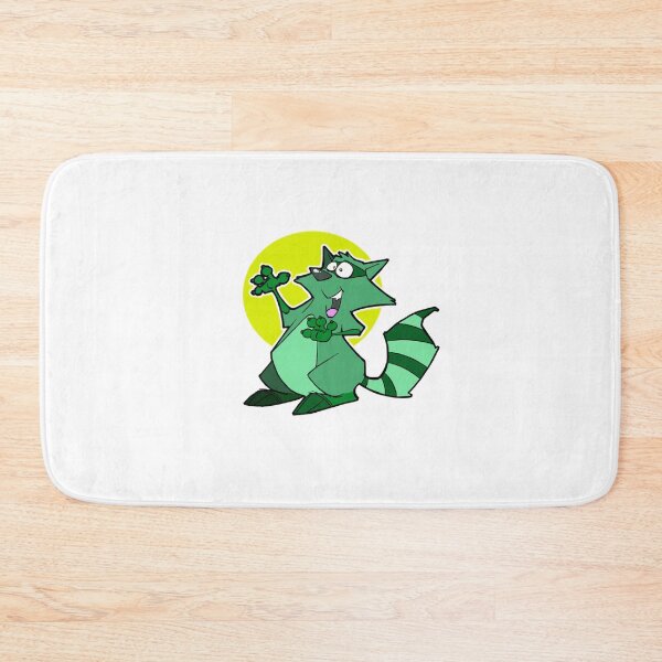 Item preview, Funny Shocked Raccoon Quirky Cartoon Wildlife Art designed and sold by Richcameroart.