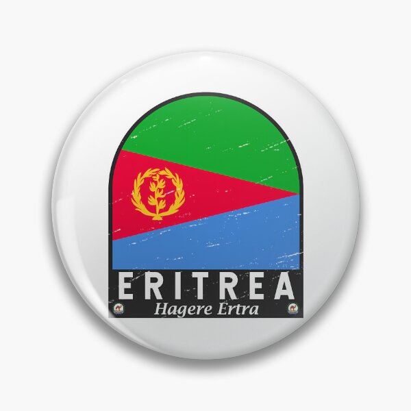 Item preview, Eritrea Flag Emblem Distressed Vintage designed and sold by thationchris.