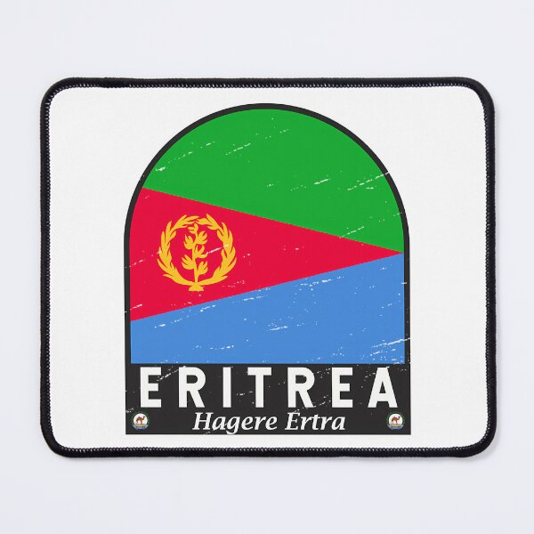 Item preview, Eritrea Flag Emblem Distressed Vintage designed and sold by thationchris.