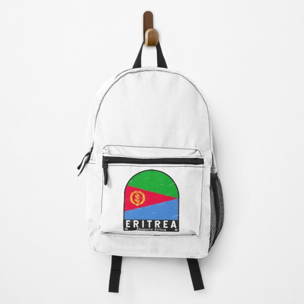 Item preview, Emblema de la bandera de Eritrea con aspecto desgastado y estilo vintage. designed and sold by thationchris.