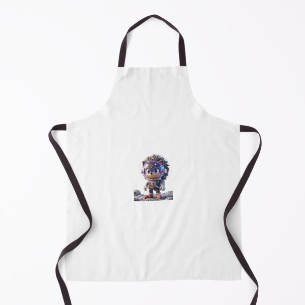 Item preview, Cute Realistic Galactic Hedgehog Astronaut on the Moon - Adorable Space Animal Art designed and sold by MrArtist Shop.