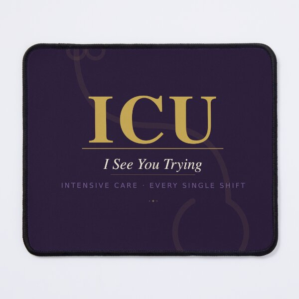 Item preview, ICU I See You Trying Funny Nurse Shirt ICU Nurse Gift designed and sold by Urbancraftup.