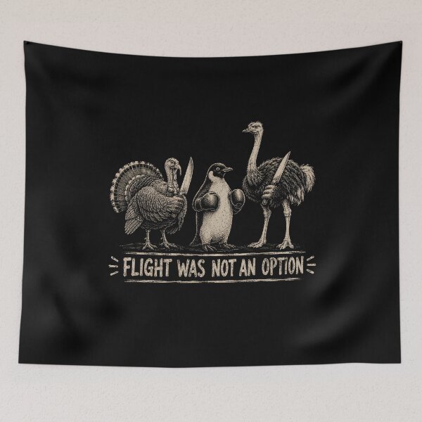 Item preview, Flight was Not an Option  designed and sold by yoban-velo.