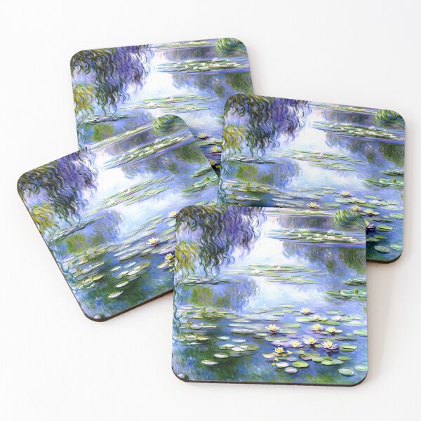Item preview, Water Lilies: Impression of Reflections & Blossoming Surfaces (30) designed and sold by artdesignsnow.