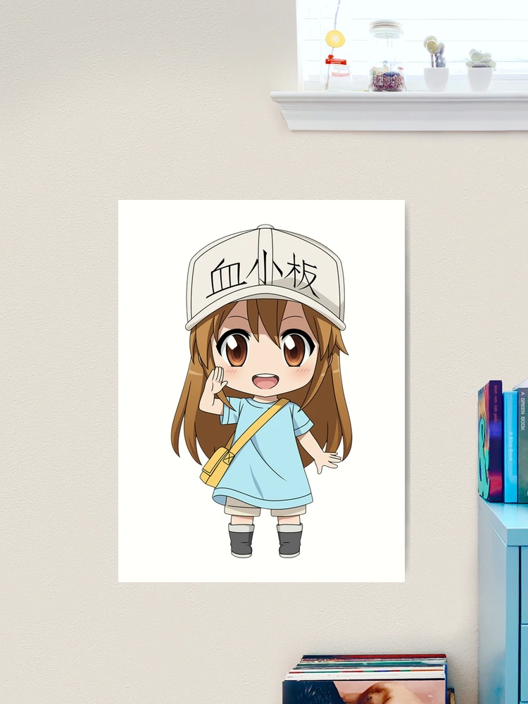 Hataraku Saibou - Cells At Work Art Board Print for Sale by CherylKato