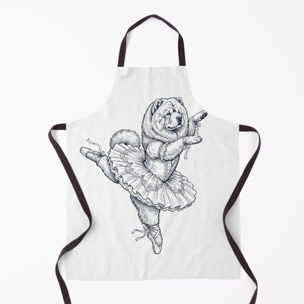 Item preview, Vintage Chow Chow Ballet Dancer Ballerina Dog Lover designed and sold by dian-rody-crest.