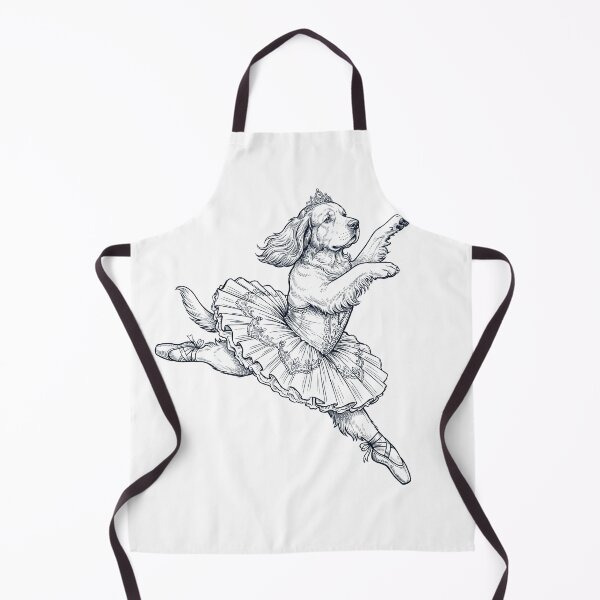 Item preview, Vintage Clumber Spaniel Ballet Dancer Ballerina Dog Lover designed and sold by dian-rody-crest.