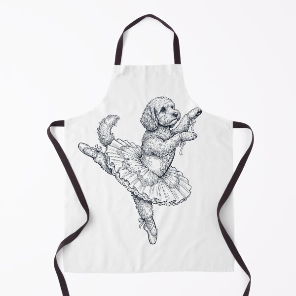 Item preview, Vintage Cockapoo Ballet Dancer Ballerina Dog Lover designed and sold by dian-rody-crest.