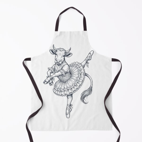 Item preview, Vintage Cow Ballet Dancer Ballerina Animal Lover designed and sold by dian-rody-crest.