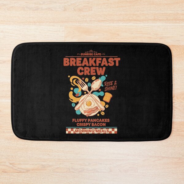Item preview, Breakfast Crew Funny Brunch Coffee Pancake Food designed and sold by LuminOrb.