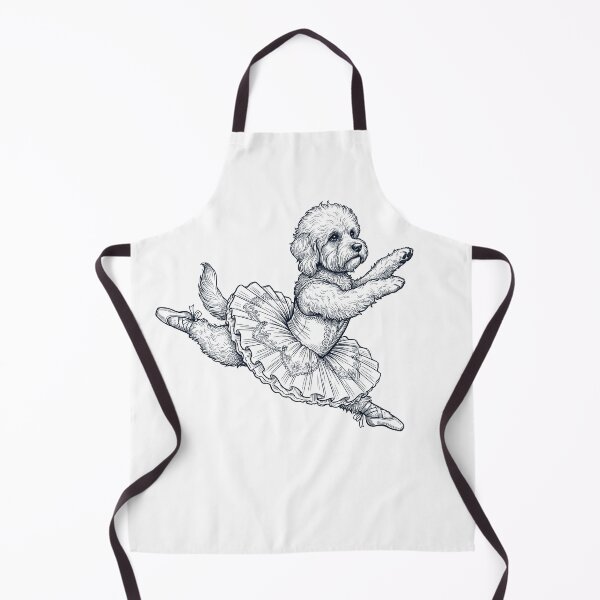 Item preview, Vintage Dandie Dinmont Terrier Ballet Dancer Ballerina Dog Lover designed and sold by dian-rody-crest.