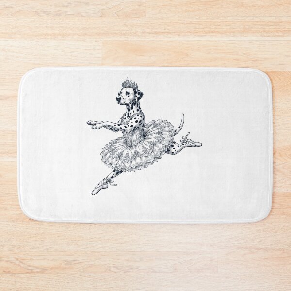 Item preview, Vintage Dalmatian Ballet Dancer Ballerina Dog Lover designed and sold by dian-rody-crest.
