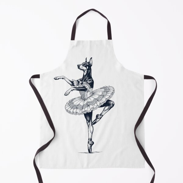 Item preview, Vintage Doberman Pinscher Ballet Dancer Ballerina Dog Lover designed and sold by dian-rody-crest.