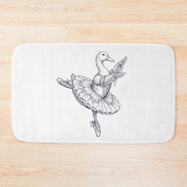 Item preview, Vintage Duck Ballet Dancer Ballerina Animal Lover designed and sold by dian-rody-crest.