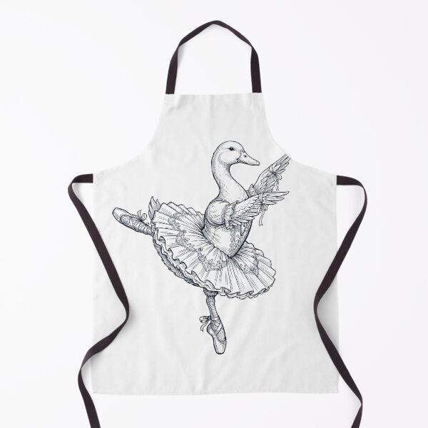 Item preview, Vintage Duck Ballet Dancer Ballerina Animal Lover designed and sold by dian-rody-crest.