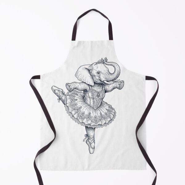 Item preview, Vintage Elephant Ballet Dancer Ballerina Animal Lover designed and sold by dian-rody-crest.