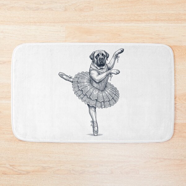 Item preview, Vintage English Mastiff Ballet Dancer Ballerina Dog Lover designed and sold by dian-rody-crest.