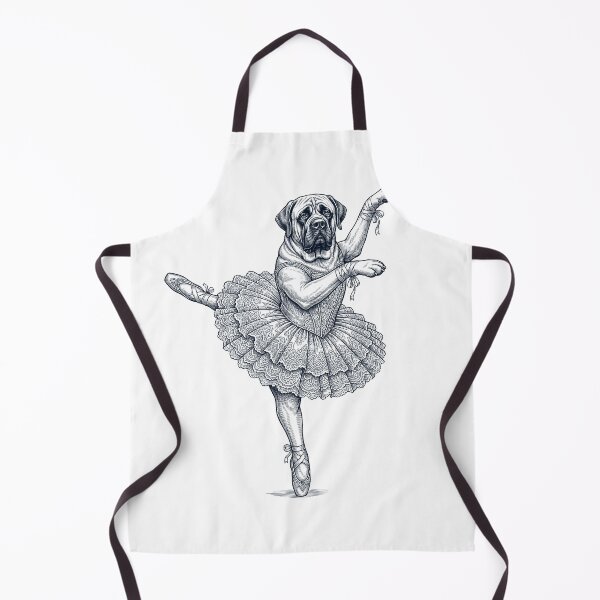 Item preview, Vintage English Mastiff Ballet Dancer Ballerina Dog Lover designed and sold by dian-rody-crest.